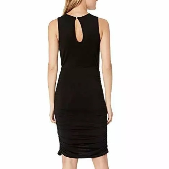 Bebe black keyhole knit dress NWT Large - Picture 7 of 7